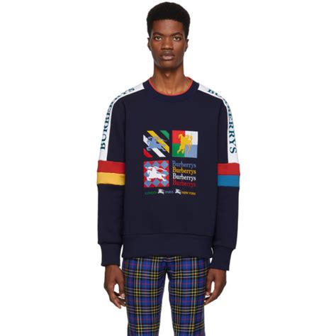 burberry multicolor embroidered|Burberry signatures for men.